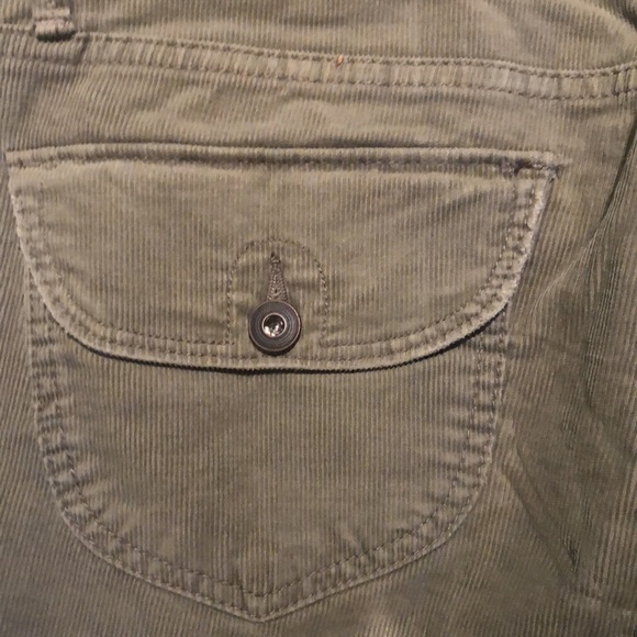 Olive colored cords.vintage old navy - Picture 6 of 8